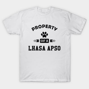 Lhasa Apso Dog - Property of a Lhaso apso T-Shirt